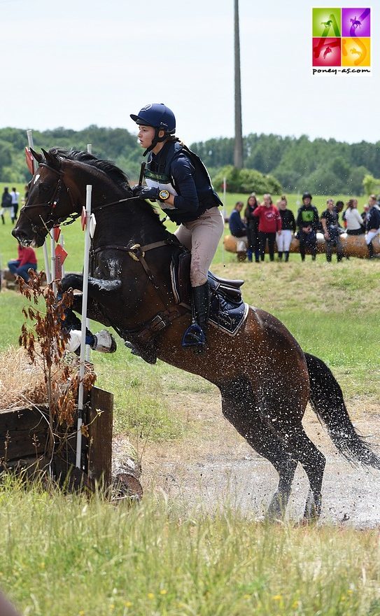 Lisa Gualtieri et O Ma Doué Kersidal - ph. Poney As