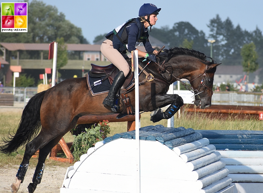 Lisa Gualtieri et O Ma Doué Kersidal - ph. Poney As