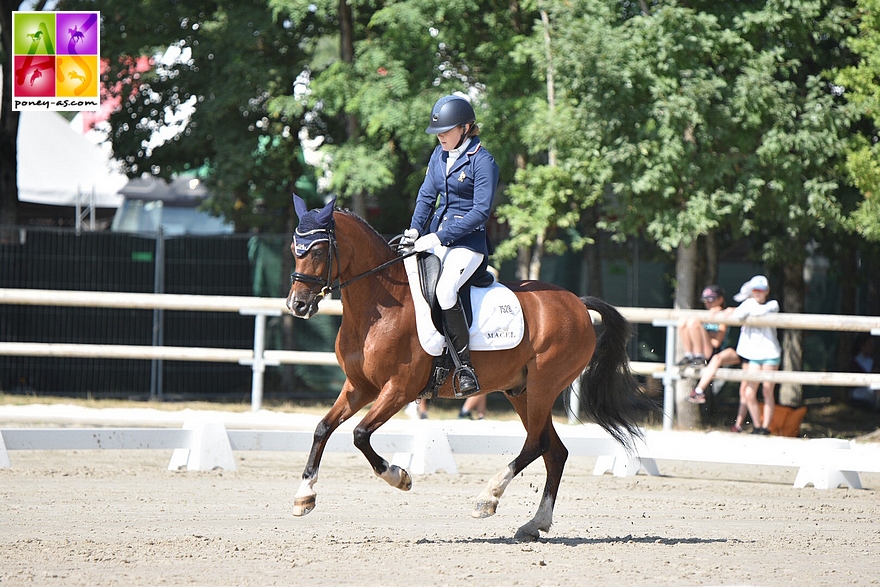 Diane Vedrenne et T'Choux des Chesnaies - ph. Marine Delie