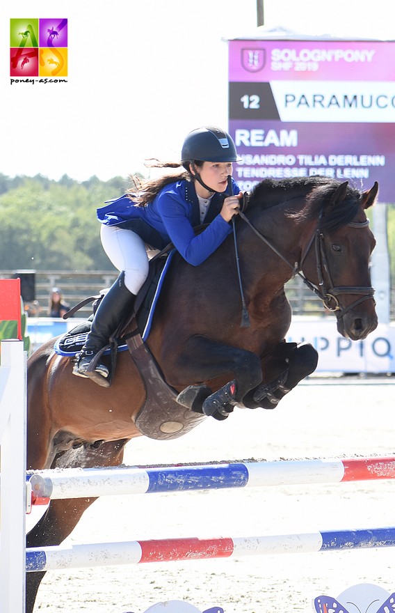 Calgary Der LennDream s'empare provisoirement de la tête de la finale des 7 ans avec Cannelle Paramucchio - ph. Poney As