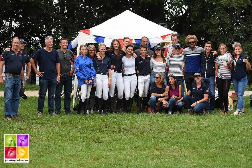 Le clan tricolore - ph. Poney As