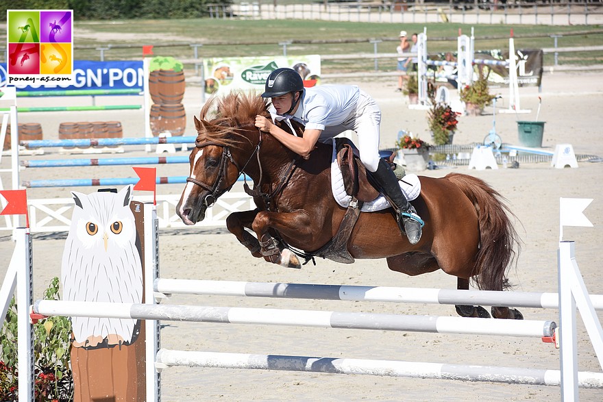 Childéric Madelaine et Santju’s de l’Ourcq - ph. Poney As