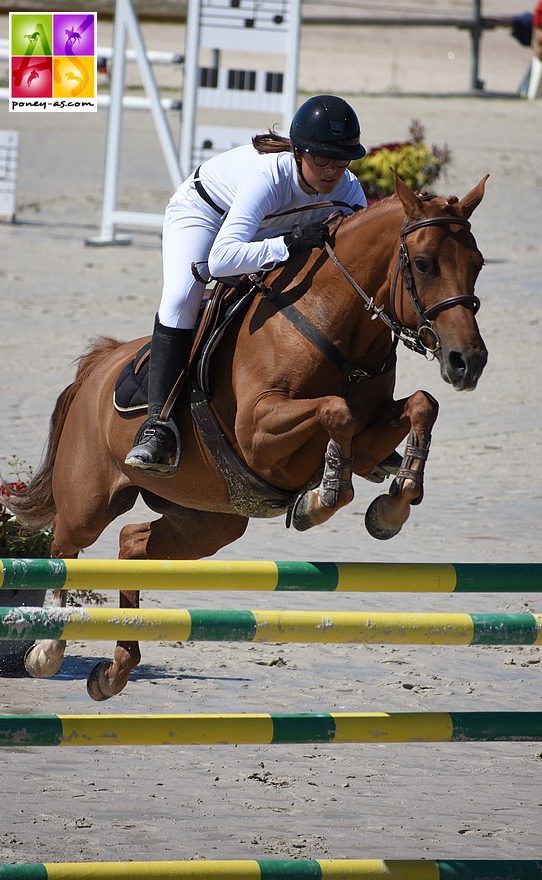 Agathe Masquelier et Alia des Cosses – ph. Poney As