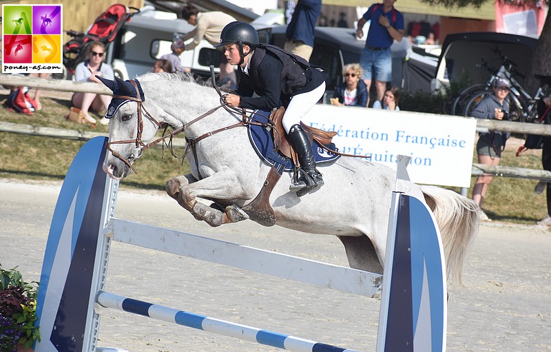 Florian Gourmaux et Tamise de Thebergeais - ph. Poney As