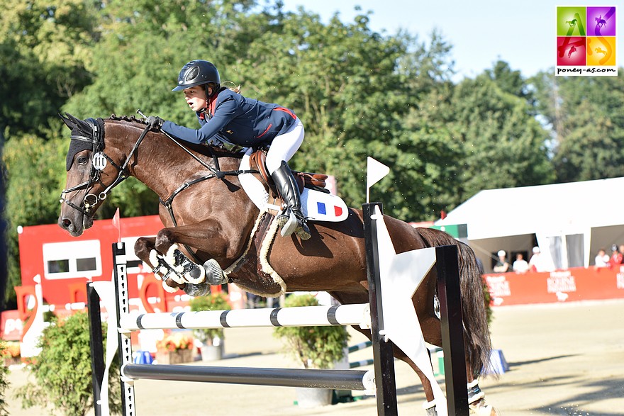 Jeanne Hirel et Armene du Costilg (4 points) - ph. Marine Delie