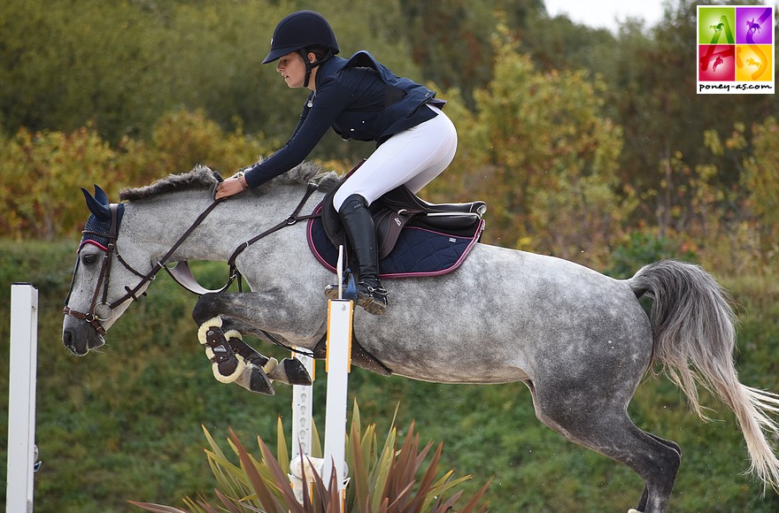 Abigaele Christiaens et Bamba du Verron - ph. Poney As