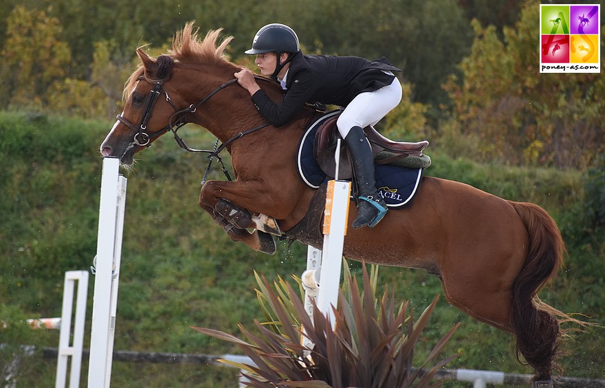 Childéric Madelaine et Santju’s de L’Ourcq – ph. Poney As 