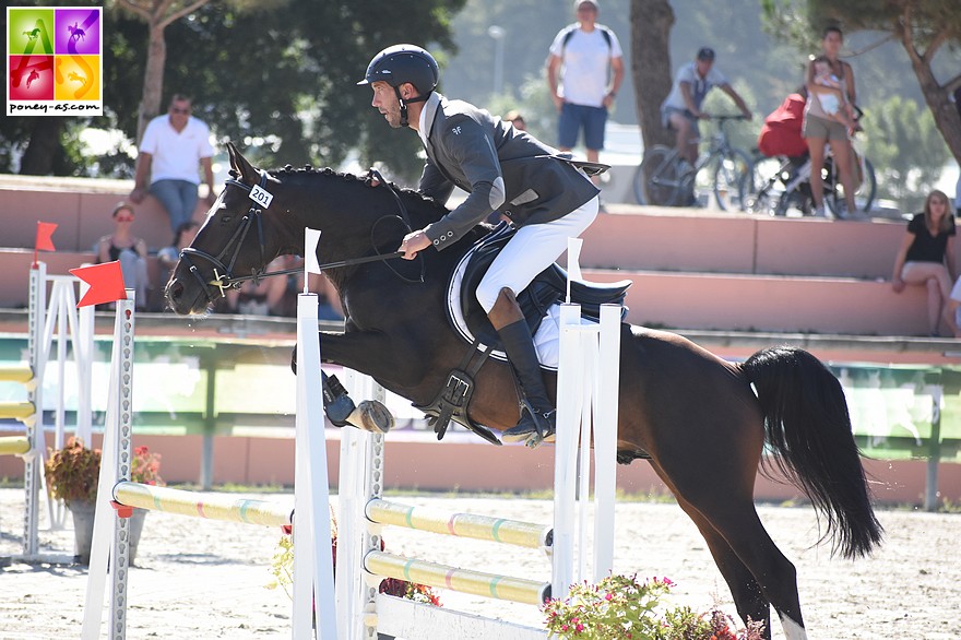 Fleuron Landai et Nicolas Barbier - ph. Poney As