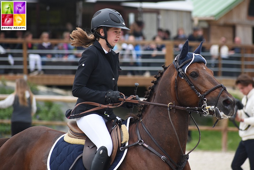 Jeanne Hirel et Vedouz de Nestin s'imposent de nouveau en As Excellence - ph. Poney As