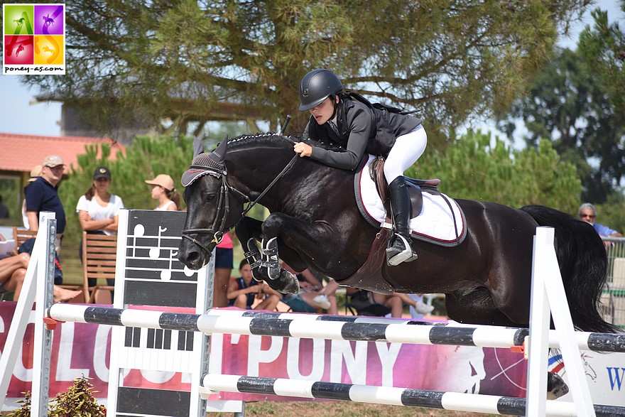 Crocodile Dund’Huit et Dorine Campion – ph. Poney As