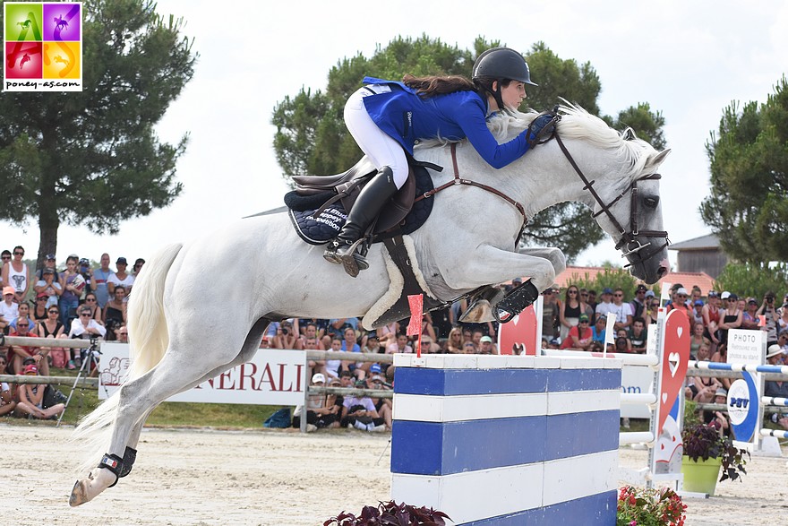 Cannelle Paramucchio et Uhelem de Seille - ph. Poney As