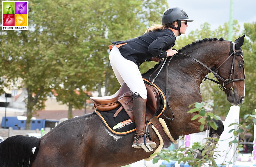 Louane Morichon Navelet et Appy Dame Vincou - ph. Poney As