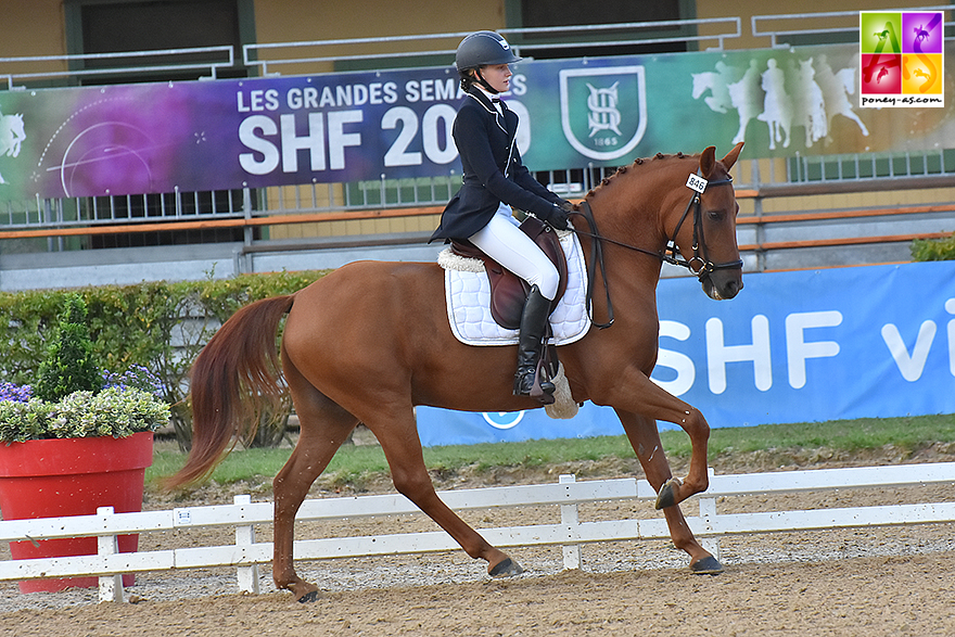 Dazzling Kid d'Herbord et Margaux Mader - ph. Poney As