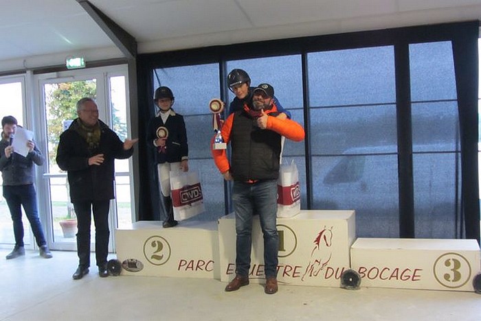 Podium du Grand Prix As Excellence de la TDA des Herbiers - ph. Flora Masiuk