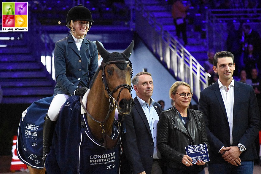 Claudia Moore inscrit à son palmarès le Grand Prix international de Lyon – ph. Poney As