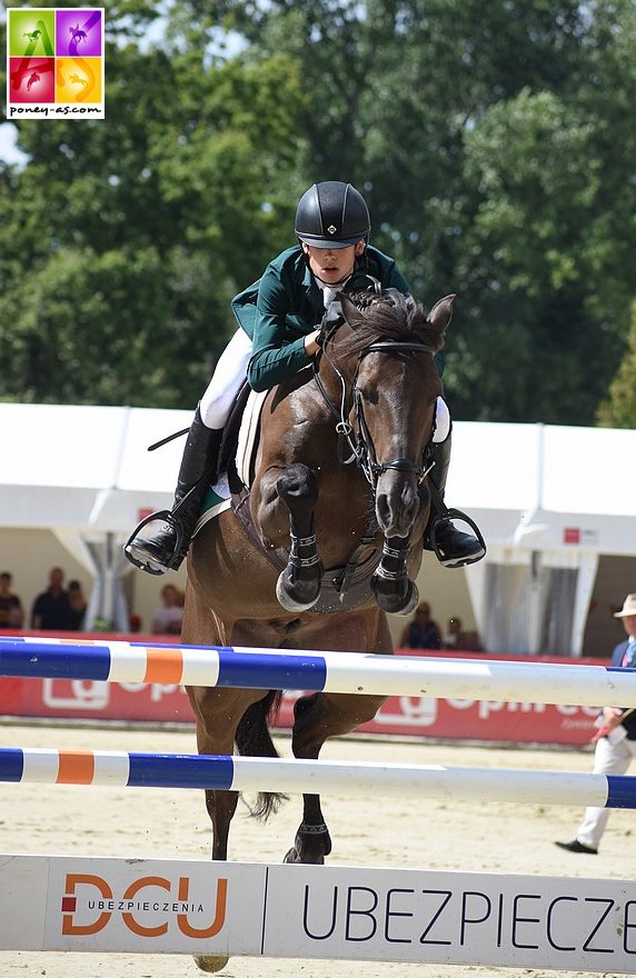 John McEntee et Little Smithe, grands gagnants du Grand Prix international de Stuttgart – ph. Poney As