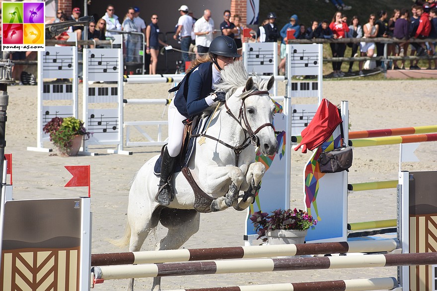 Eponine Saunier et Beauty Rocq - ph. Poney As