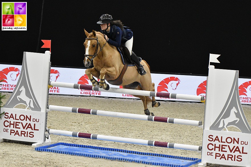 Perrine Pottier et Ultralinaro de Lahaye – ph. Poney As