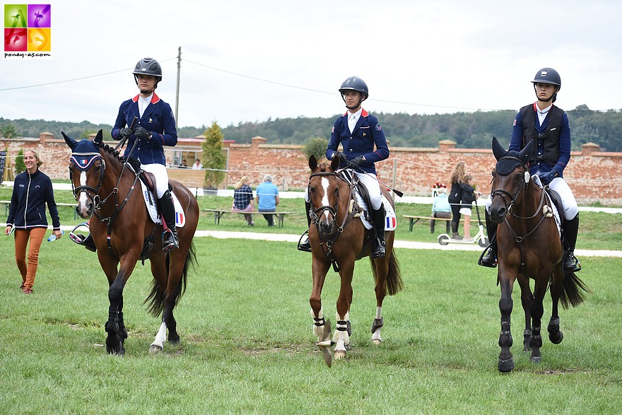 Versailles des Morins, Vidock de Berder et Winnetou – ph. Poney As 