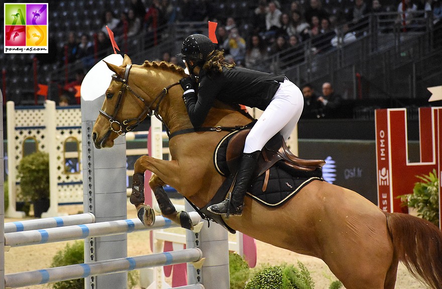 Agathe Masquelier et Alia des Cosses - ph. Poney As