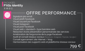 Pack P'Ass Identity : Offre Performance