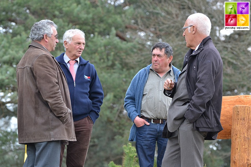 André Bonneau et les hommes de pistes lors de l'édition du BIP en 2012 - ph. Poney As