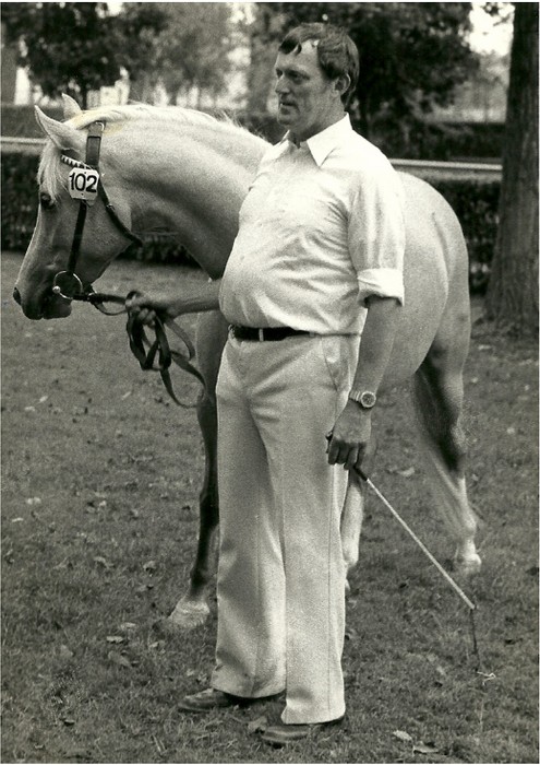 Hans-Georg Bönniger et Golden Charm – ph. coll. Bönniger