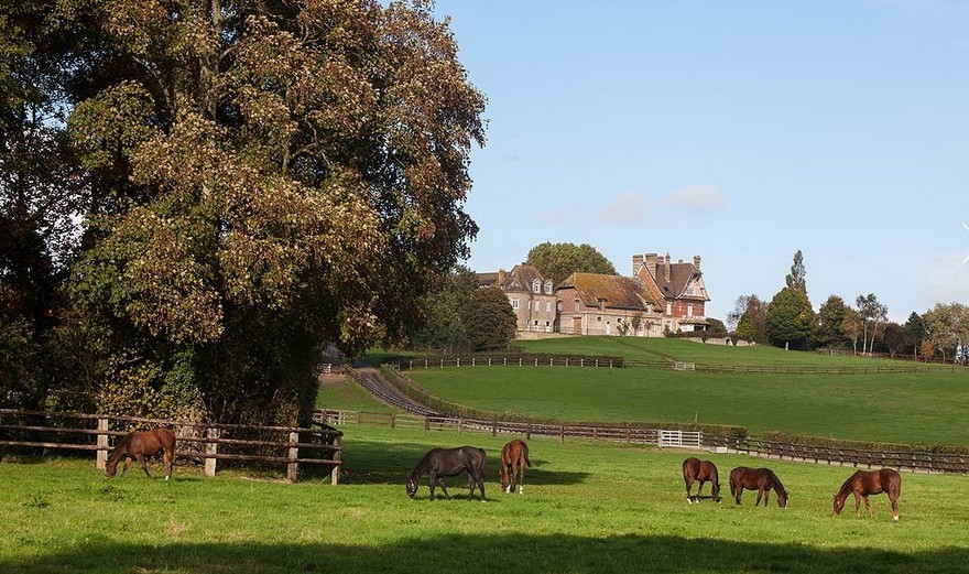 Le Haras de la Reboursière de la famille Guerlain - ph. coll. Guerlain