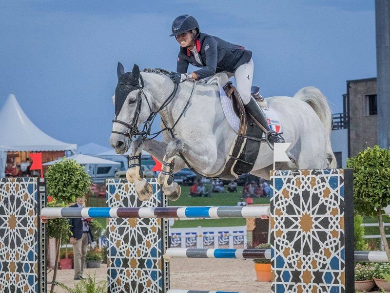 Julia Dallamano et Hoepala vh Daalhof au Morocco Royal Tour - ph. R&B Presse