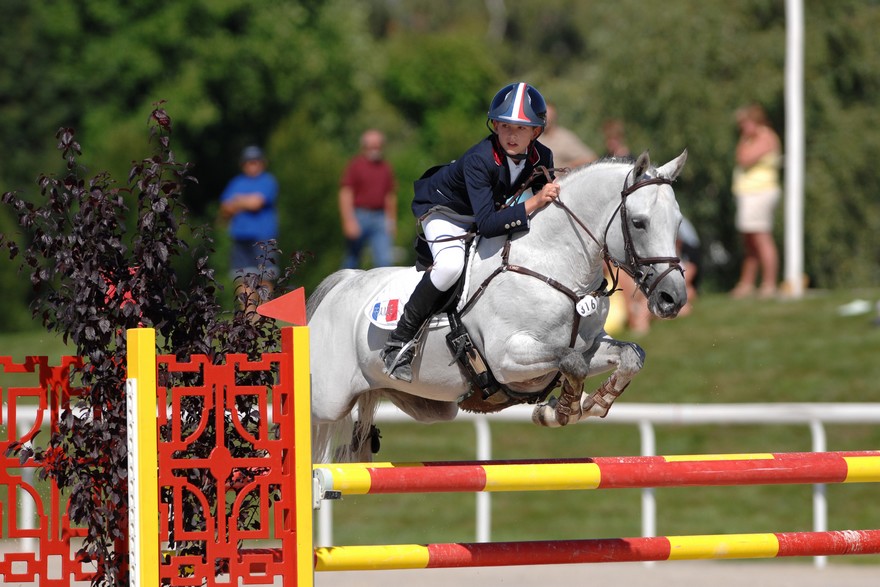 Baptiste et Jimmerdor de Florys lors des championnats d'Europe d'Avenches en 2008 - ph. Foto-Job.com