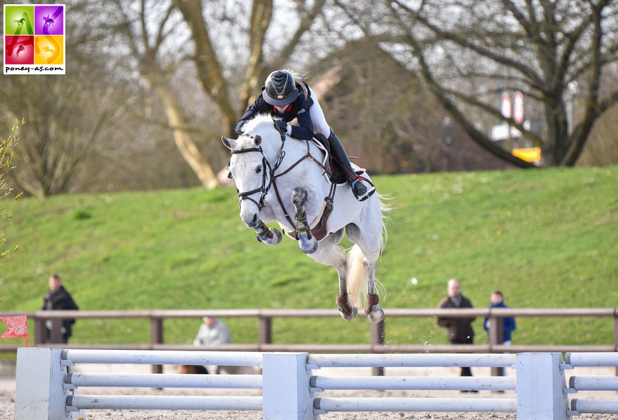 Anna Szarzewski et Vaughann de Vuzit se sont rendus ce week-end à Barbizon et devraient prendre le départ du Grand Prix de Magnanville dans une vingtaine de jours – ph. Marine Delie