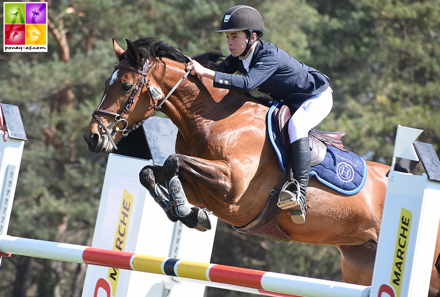 Elouan le Saux et Come Girl du Rond Pré remportent la Vitesse et le Grand Prix As Excellence de Brienne-le-Château – ph. Poney As