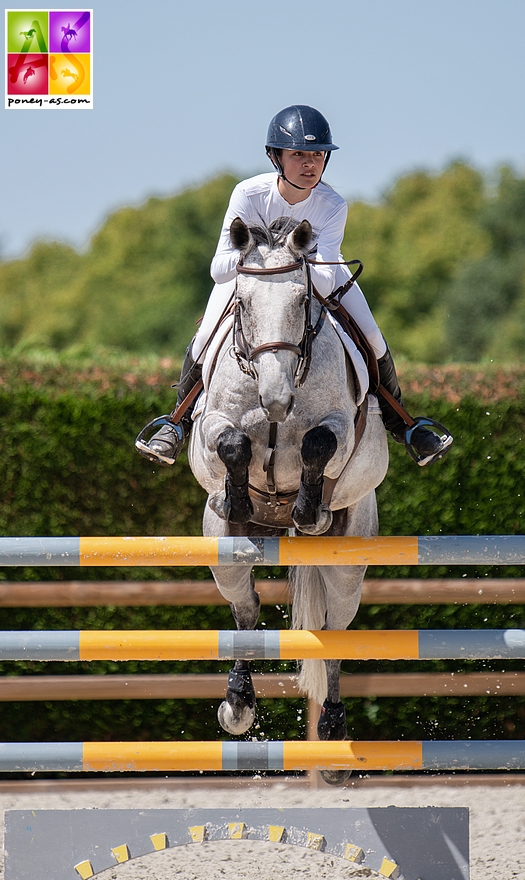 Emma Koltz et Baluche de la Bauche sont 3e du Grand Prix As Excellence - ph. Marine Delie