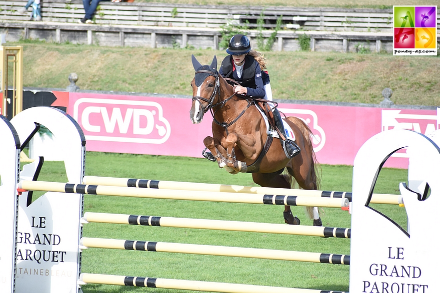 Junie Buisson et Vertige de Bélébat - ph. Poney As