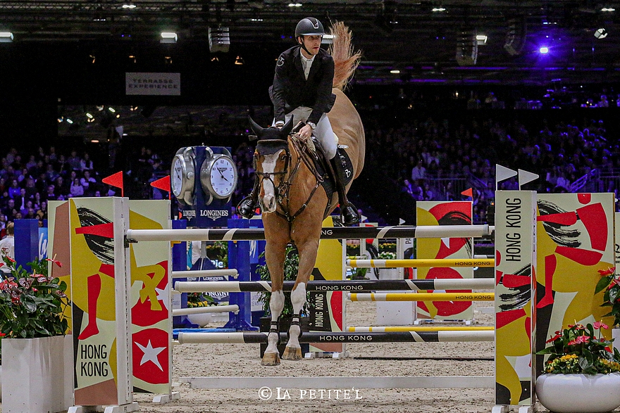 Pieter Devos dans le Grand Prix du CSI 5* du Longines Masters de Paris – ph. La Petite’L / Léa Tchilinguirian