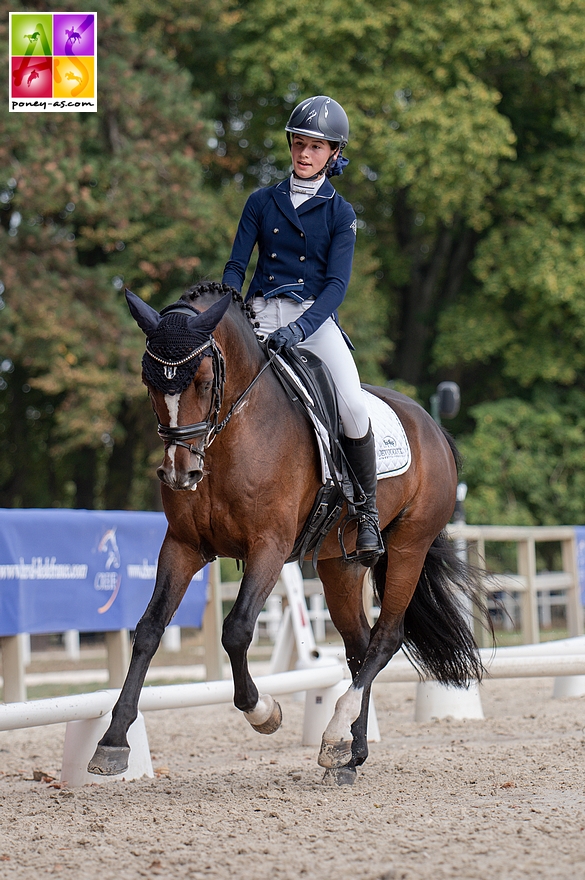 Maé Rinaldi et Boston du Verdon – ph. Marine Delie