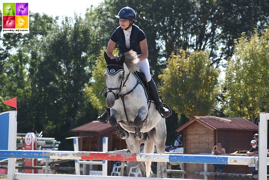 Abigaele Christiaens et Bamba du Verron – ph. Poney As 