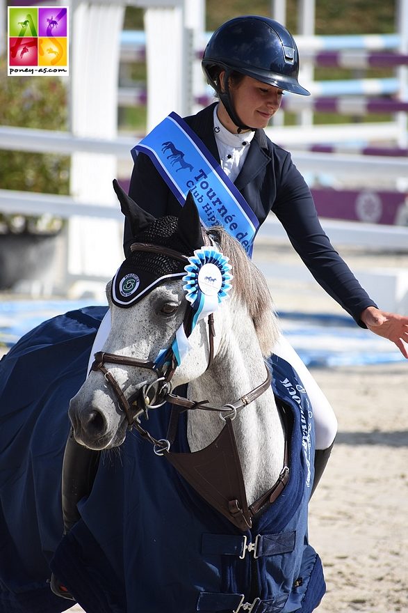 Abigaele Christiaens et Bamba du Verron – ph. Poney As