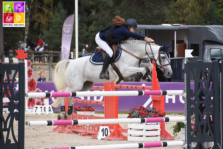 Léa Frisch et Boréale de Linkey – ph. Poney As