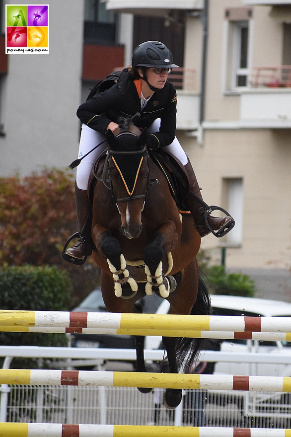 Louane Morichon Navelet et Appy Dame Vincou remportent les deux épreuves majeures de la TDA de Bressuire - ph. Poney As