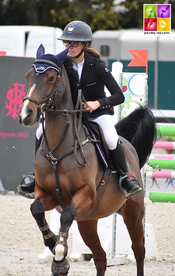 Héloïse Richard et Ulloa des Clafs – ph. Poney As 