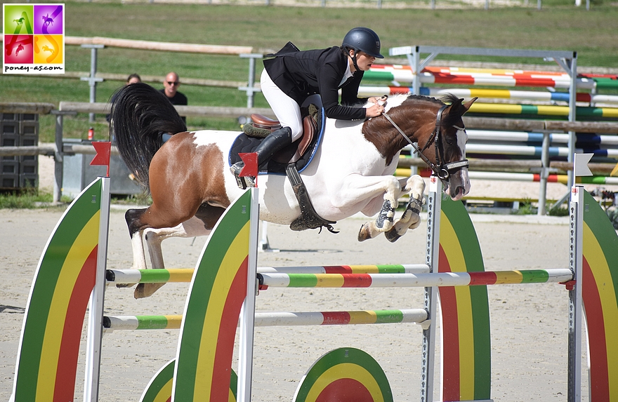 Duchesse de Caux et Leilou Bonnard – ph. Poney As