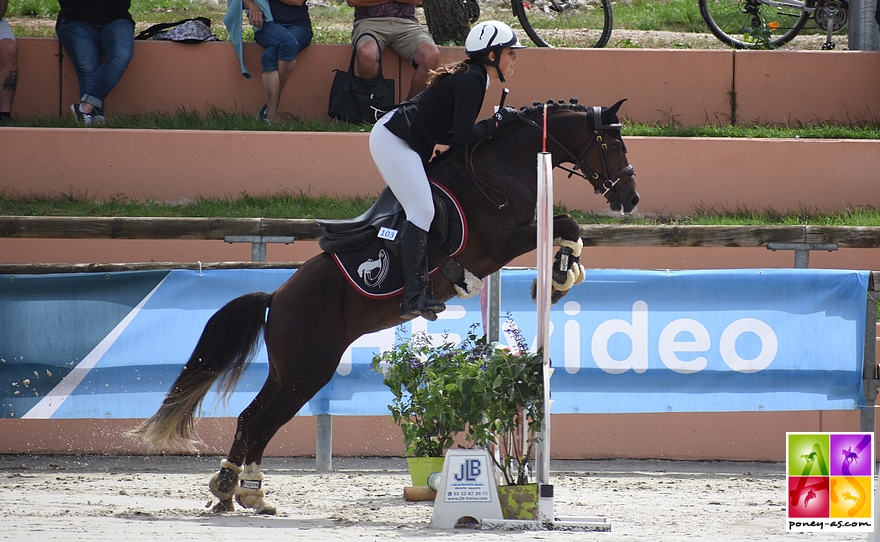 2e ex : Gabor Starr et Margaux Kornyeli – ph. Poney As