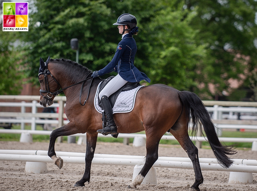 Maé Rinaldi et Boston du Verdon – ph. Marine Delie