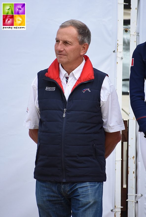 Emmanuel Quittet, sélectionneur de l’équipe de France de CCE – ph. Poney As