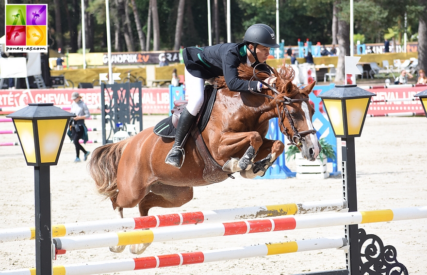 Elouan Le Saux et Alima de Blonde s’adjugent la Vitesse et le Grand Prix As Poney Elite de Cluny – ph. Poney As