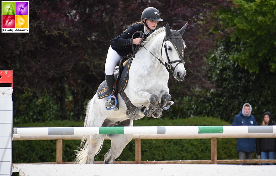 Lena Dreydemy et Boudchou de Bettegney – ph. Poney As