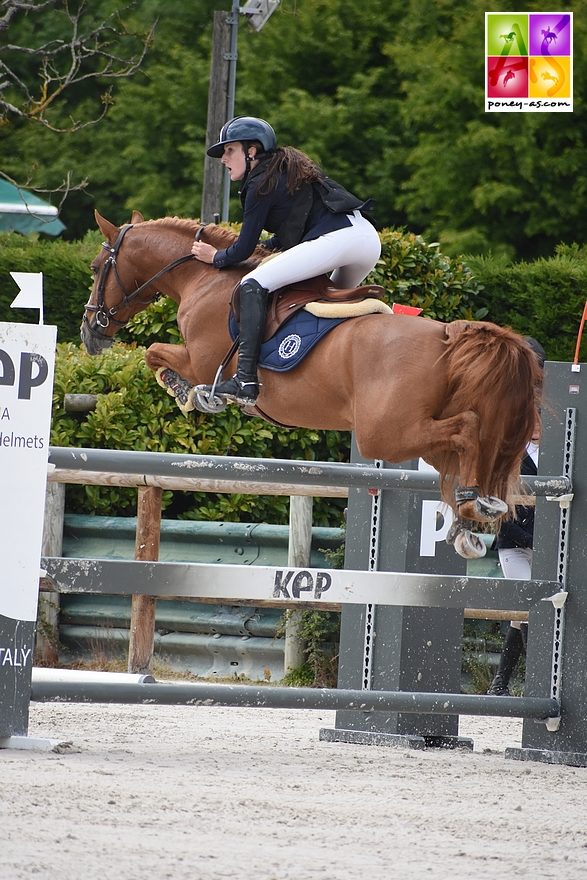 Ester Pottier et Ultralinaro de Lahaye – ph. Poney As