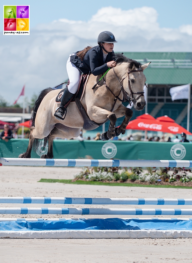 Arwen Le Saux et All Best du Rond Pré - ph. Marine Delie