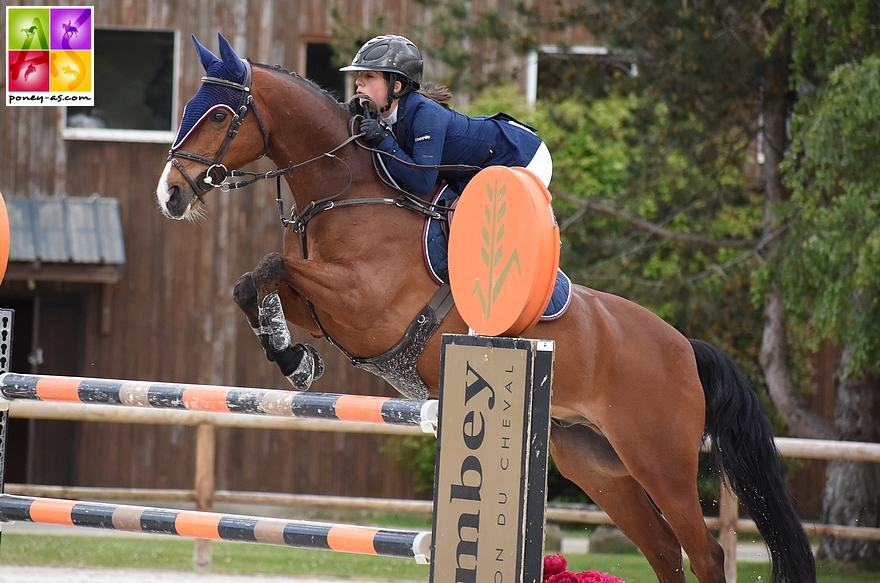 Olympe Rameau Glodieu et Up Le Ti’Wan – ph. Poney As